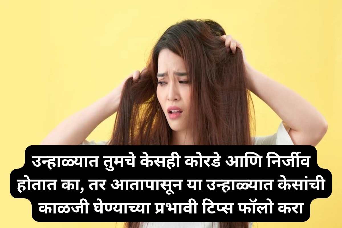 Summer hair care in marathi for freeze hair