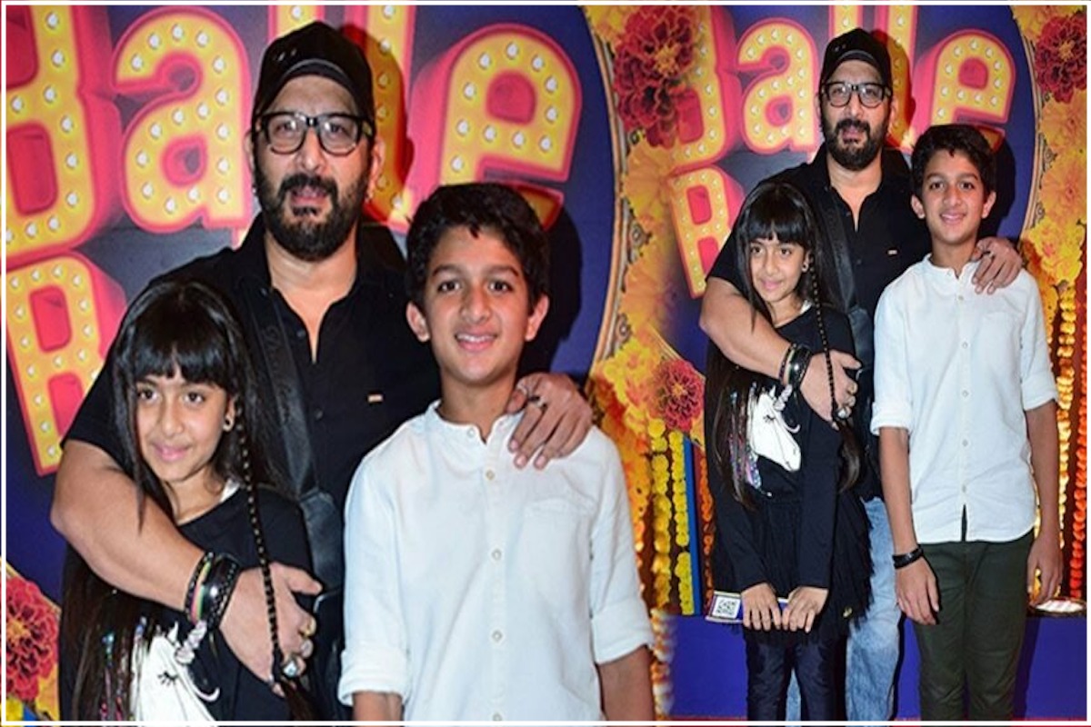 Arshad Warsi with daughter