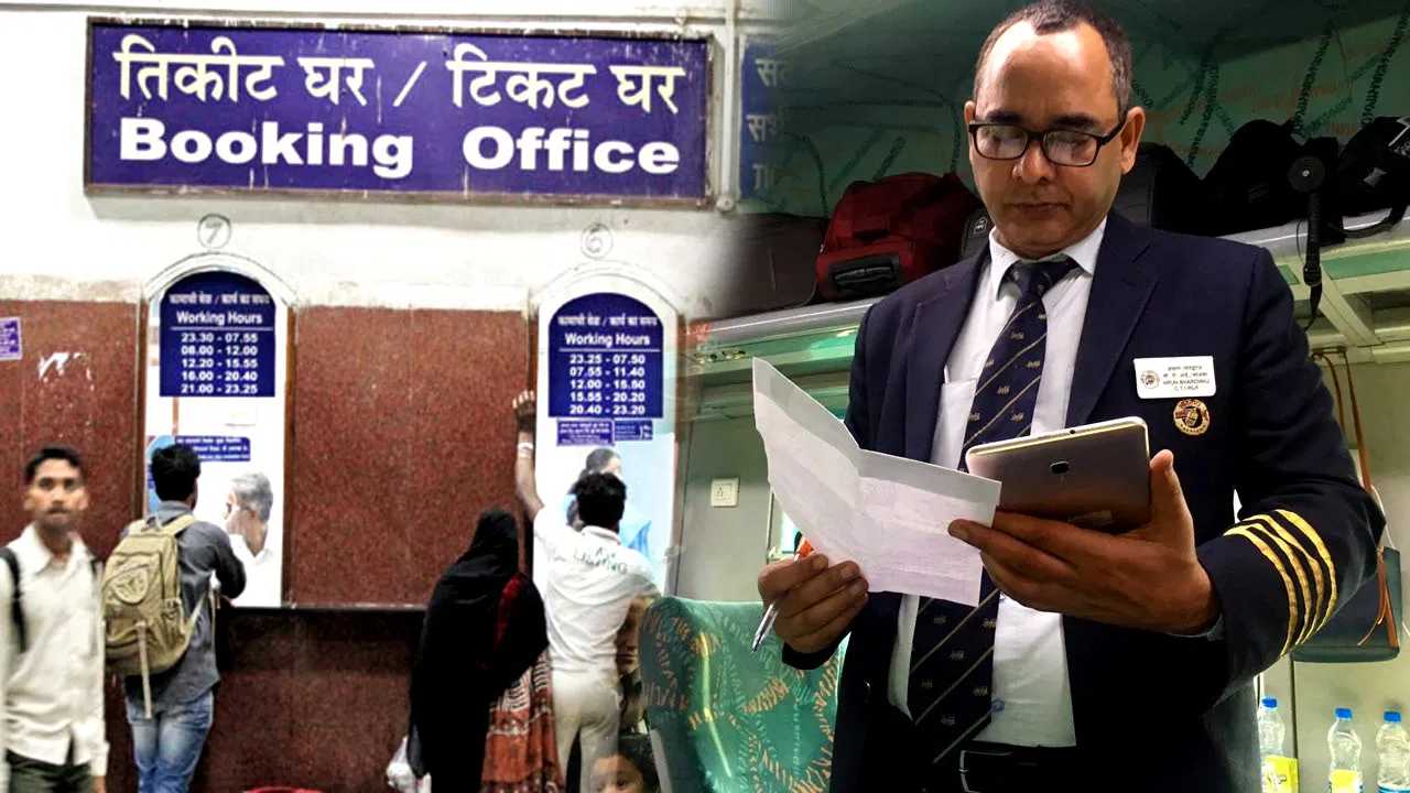 Indian Railway IRCTC Ticket counter