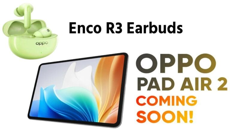 OPPO Enco R3 & OPPO Pad Air2