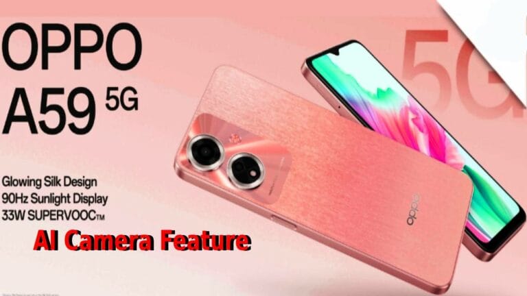 Oppo A59 - AI Camera Feature