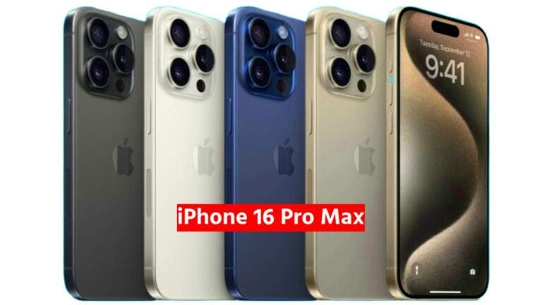 iPhone 16 Pro Max Specification