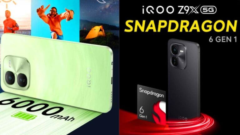 iQoo Z9x 5G specifications