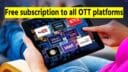 Airtel recharge plan OTT Offers
