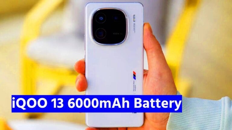 iQOO 13 6000mAh Battery