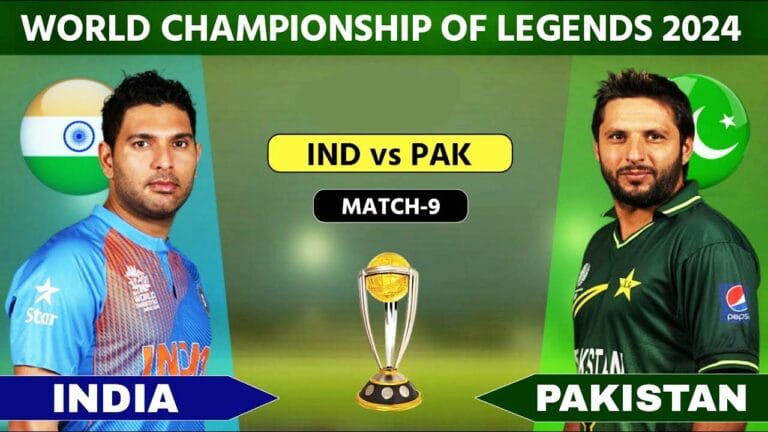Ind Vs Pak World Legends Championship 2024
