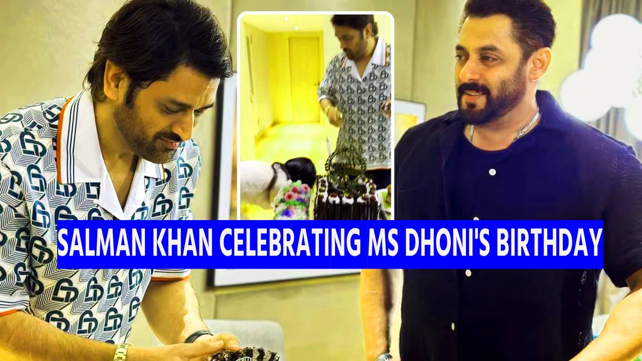MS DHONI'S BIRTHDAY