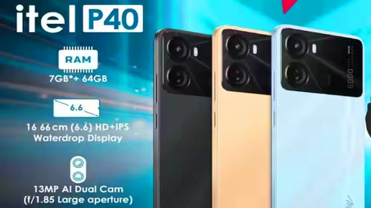 itel P40 price in India
