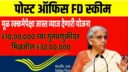 Post Office Fixed Deposit Scheme Overview