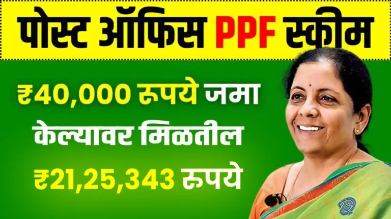 Post Office PPF Scheme offering safe investment with high returns and tax-saving benefits for long-term financial planning