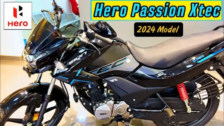 Hero Passion Xtec on EMI
