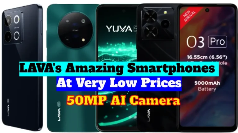 Lava smartphones under ₹10,000