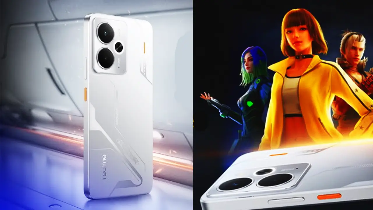 Realme 14 5G smartphone with Mecha Design