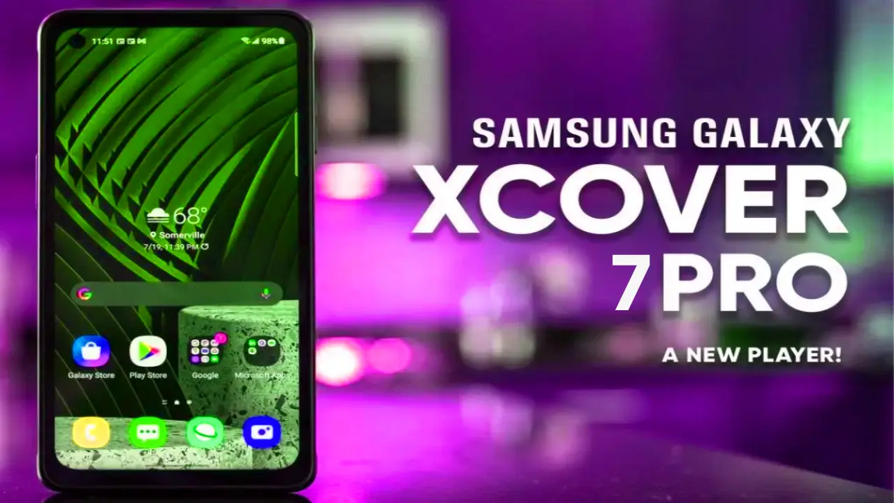 Samsung Galaxy XCover 7 Pro rugged phone