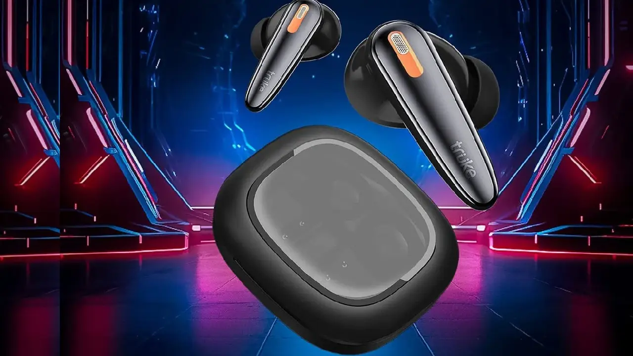 Truke Crystal Bass Earbuds with 70 Hours Playback