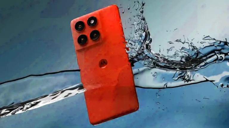 Motorola Edge 60 Fusion waterproof smartphone