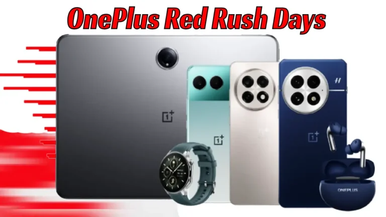 OnePlus Red Rush Days Sale offers
