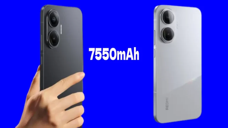 Poco F7 with 7550mAh battery