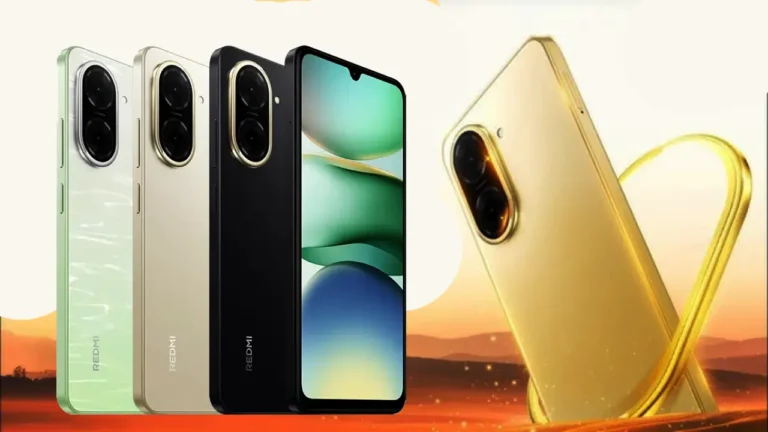 Redmi A5 smartphone with Eye-Comfort Display