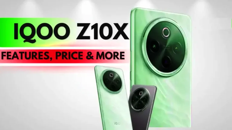 iQOO Z10 and Z10x smartphones