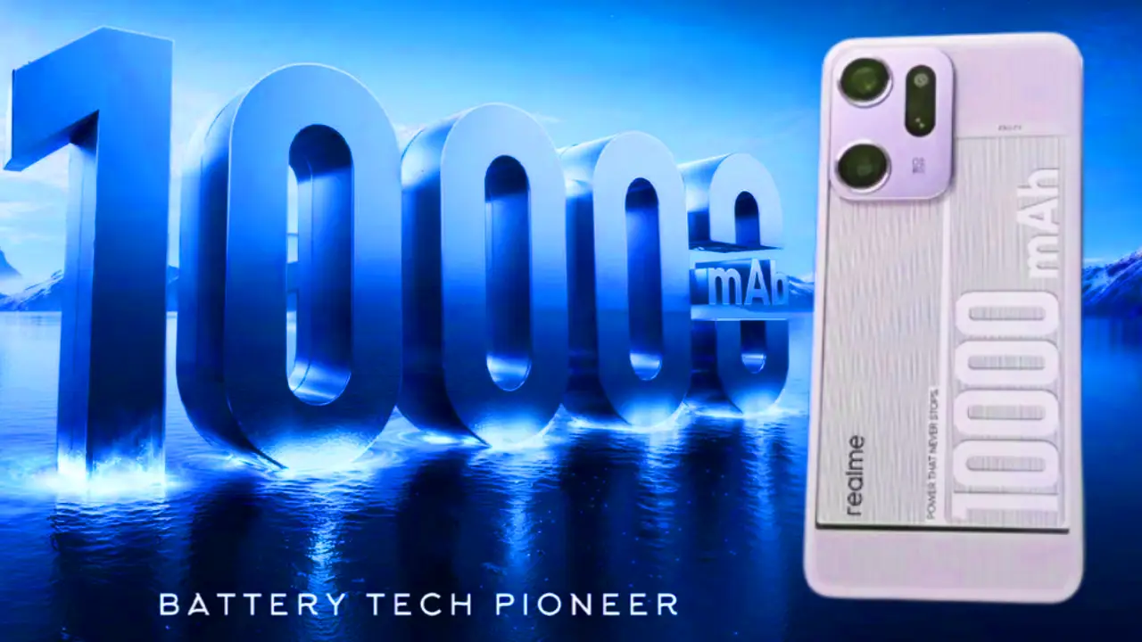 Realme GT 10000mAh concept phone
