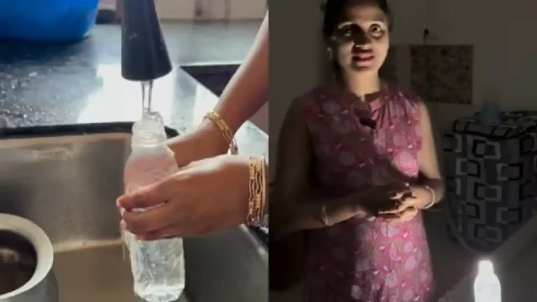 viral video water bottle mobile flashlight