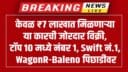 Breaking News Maruti Suzuki Swift number 1