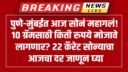 Gold price today 31st july 2025: पुणे-मुंबईत आज सोनं महागलं! १० ग्रॅमसाठी किती मोजावे लागणार?