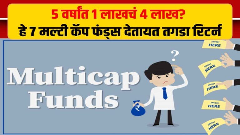 Top 7 Multi Cap Funds 5 Year Return