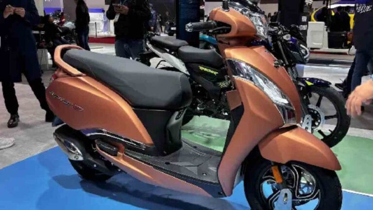 TVS World First CNG Scooter Will Be Launched Soon