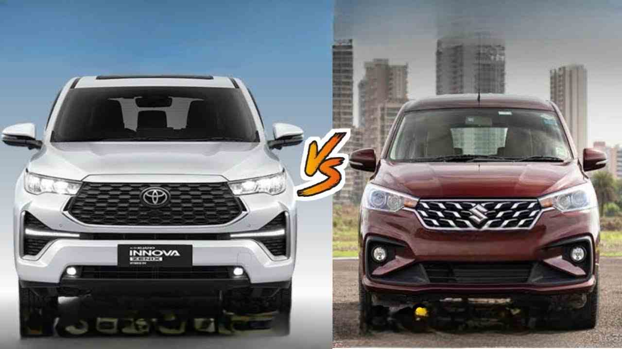 Toyota Innova HyCross CNG vs Maruti Ertiga CNG