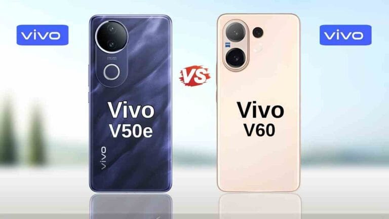 Vivo V60 vs V50e