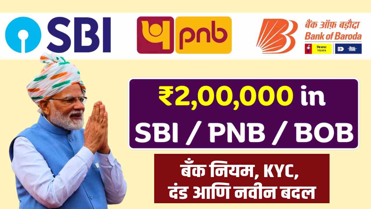 ₹2,00,000 in SBI PNB BOB