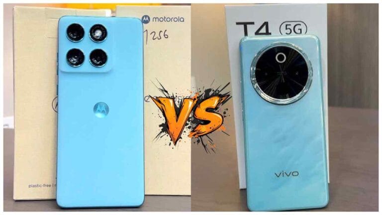 Motorola Edge 60 Fusion 5G vs Vivo T4 5G