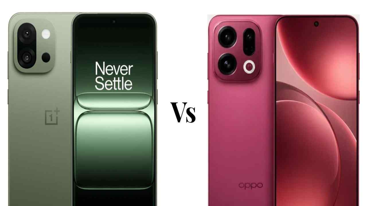 OnePlus 13s 5G vs Oppo Find X9 Pro 5G