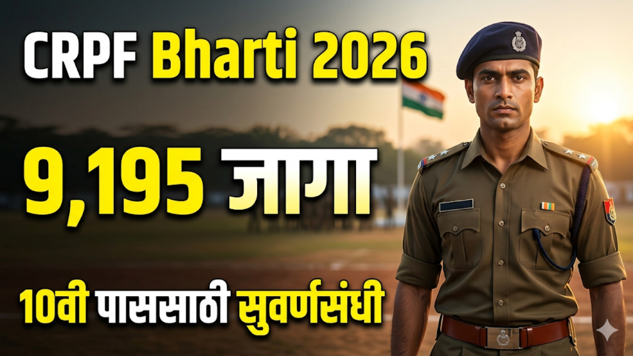 CRPF Constable Bharti 2026