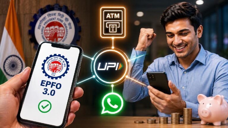 आता PF काढण्यासाठी पोर्टलवर क्लेम नाही, दिवसांची वाट नाही. UPI, ATM आणि WhatsApp — EPFO 3.0 मध्ये येणाऱ्या सुविधा नक्की कोणत्या? लवकर वाचा.