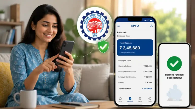 EPFO 2026 मध्ये PF Balance online कसे तपासायचे — UMANG app आणि portal guide मराठीत