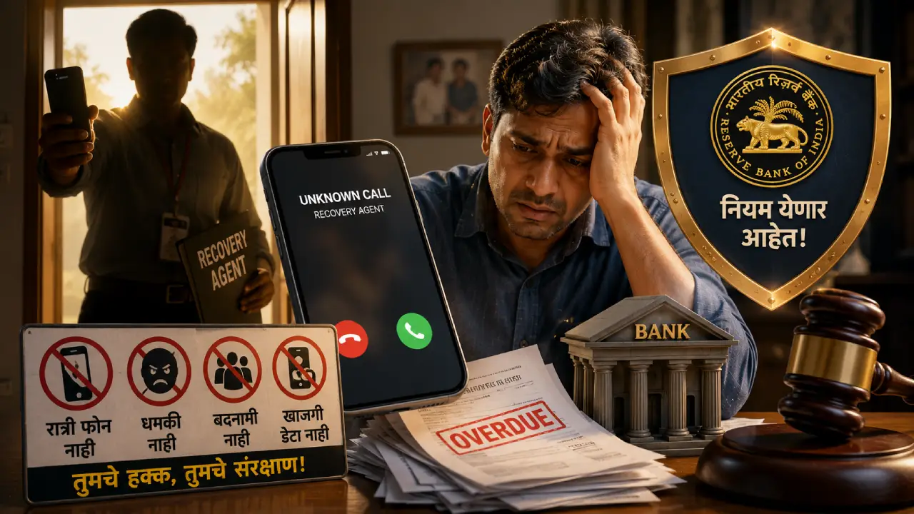 RBI नवीन नियम २०२६ — रिकव्हरी एजंट्सवर बंधने, बँक कर्जदारांचे हक्क मजबूत