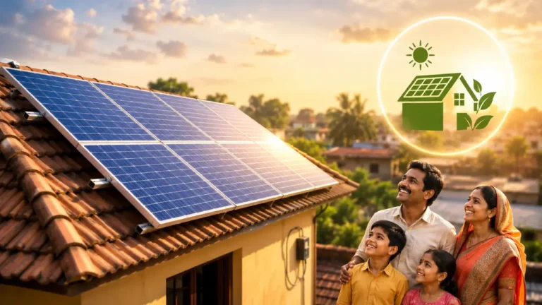 महाराष्ट्र स्मार्ट योजना २०२६ — BPL कुटुंबांना २५०० रुपयांत छतावर १ किलोवॅट सौरऊर्जा संच